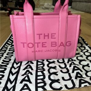 Marc Jacobs Pink Pebbled Leather Tote